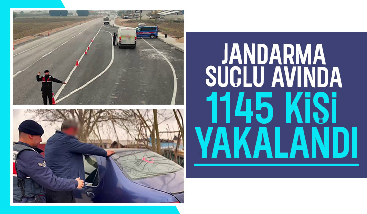 Sakarya da jandarmadan firarilere operasyon