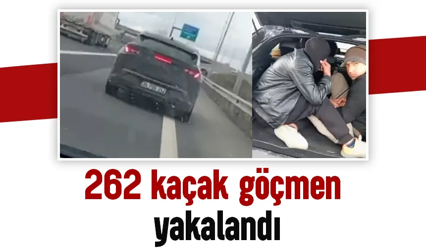 Sakarya'da kaçak göçmen operasyonları