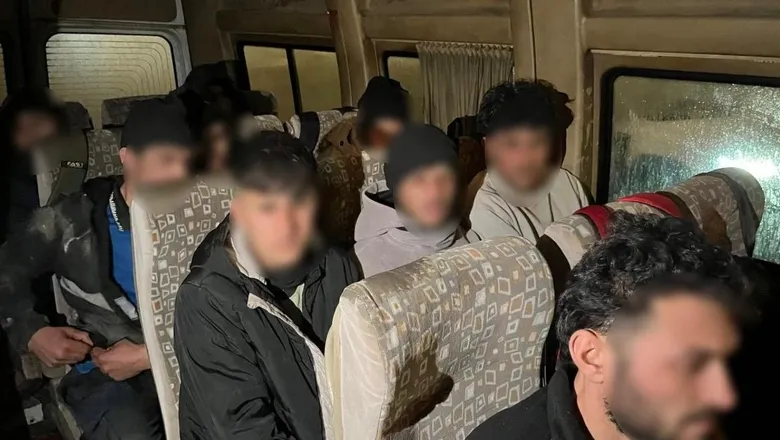 Sakarya'da kaçak göçmen operasyonu