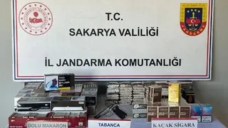 Sakarya'da kaçakçılık operasyonu
