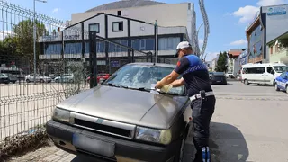 Sakarya'da kaldırım işgaline savaş açıldı