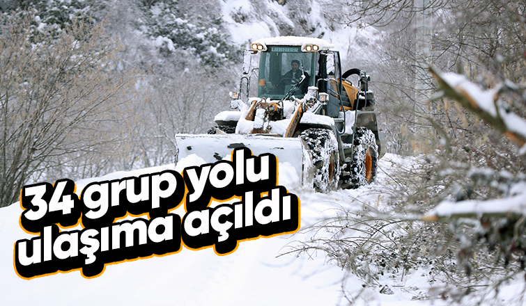 Sakarya'da kapalı yollar açılıyor