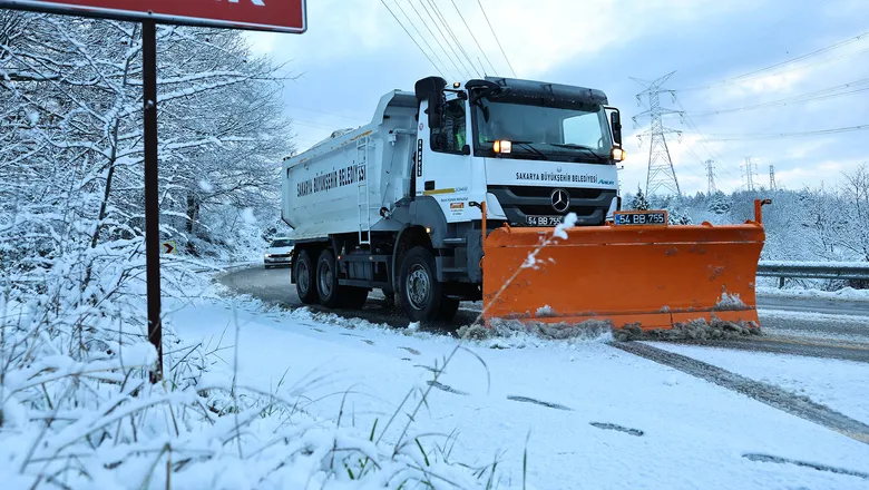 Sakarya'da kar alarmı