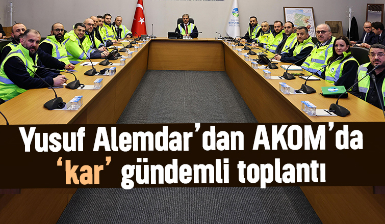 Sakarya'da kar toplantısı