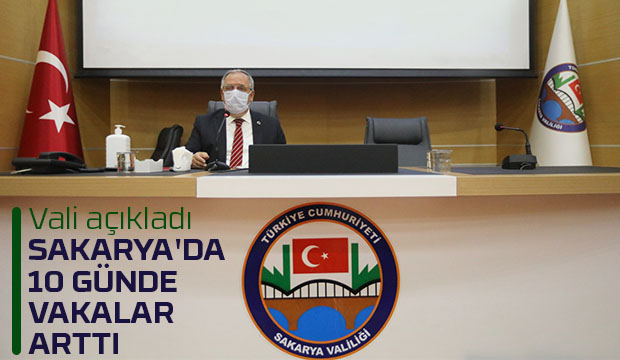 Sakarya'da korona vakalarında artış