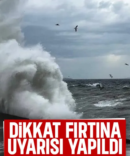 Sakarya'da o ilçelere fırtına uyarısı