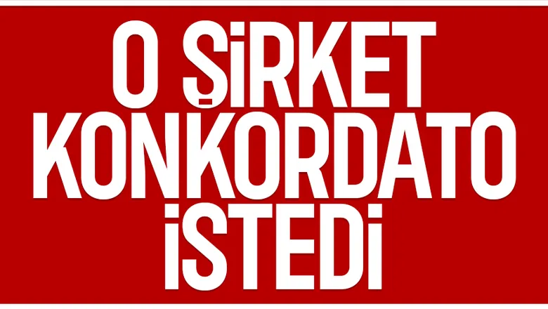 Sakarya'da o şirket için konkordato geçici mühleti kararı