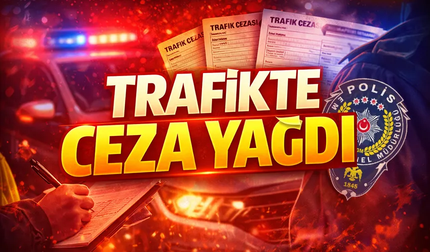 Sakarya'da ocak ayına kesilen ceza miktarı açıklandı