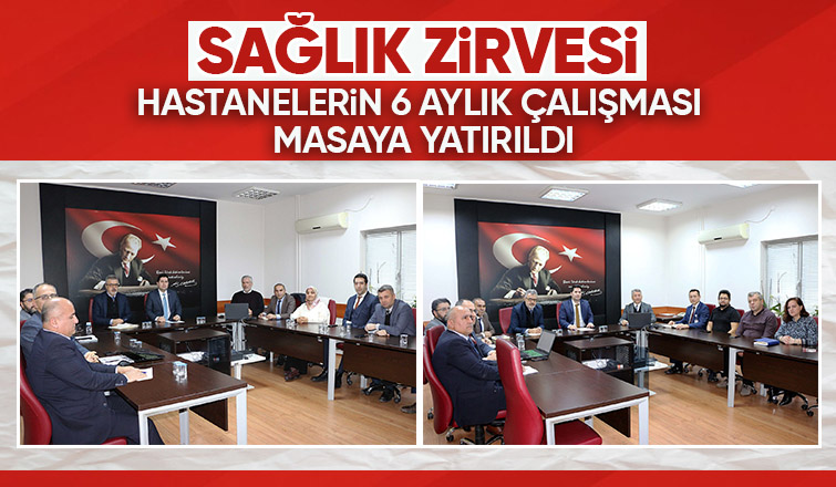 Sakarya da Sağlık Hizmetleri ele alındı