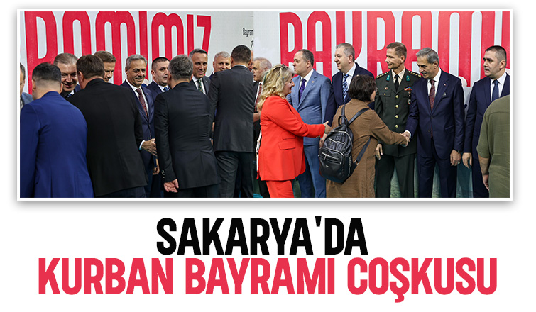 Sakarya'da şehir protokolü bayramlaştı