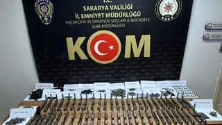 Sakarya'da silah kaçakçılığı operasyonu
