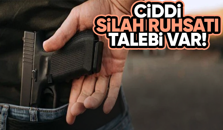 Sakarya'da silah ruhsatı talebinde ciddi artış