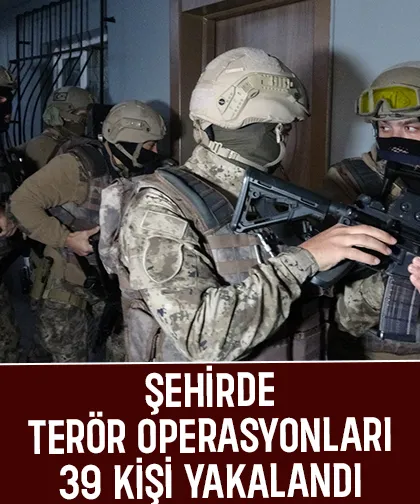 Sakarya'da terör operasyonları