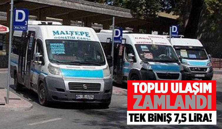 Sakarya'da toplu ulaşım zamlandı