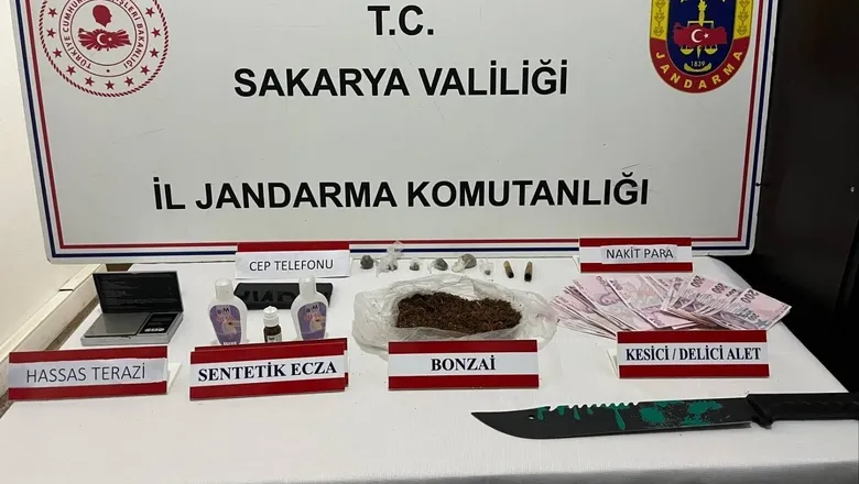 Sakarya'da torbacı operasyonu
