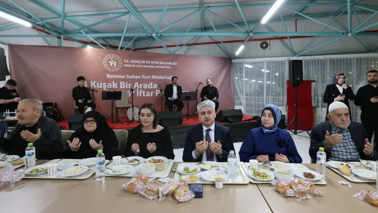 Sakarya'da uç kuşak bir sofrada buluştu