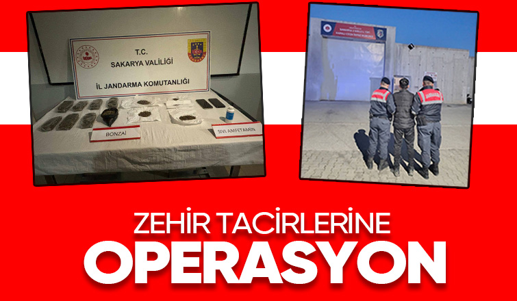 Sakarya'da uyuşturucu operasyonu