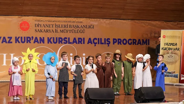 Sakarya'da Yaz Kur’an Kursları Açılış Programı yapıldı