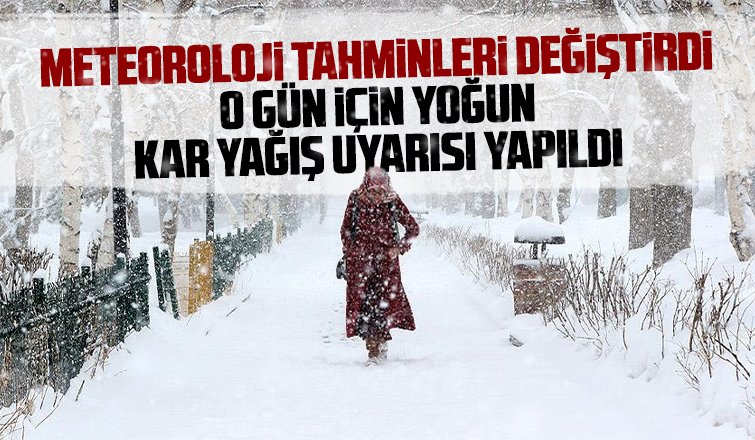 Sakarya'da yoğun kar yağışı bekleniyor