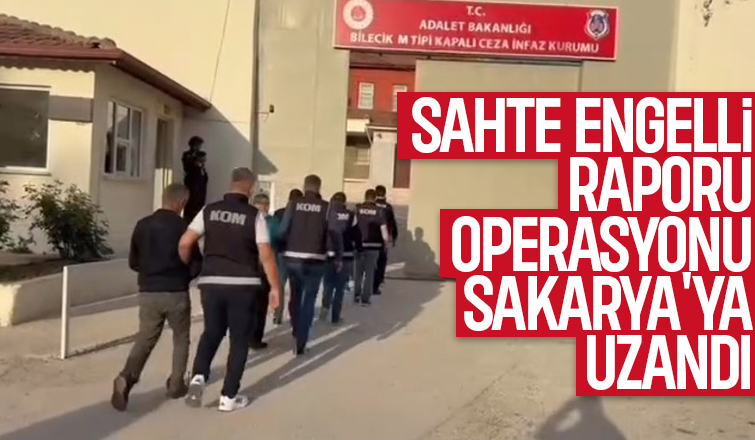 Sakarya dahil 10 şehirde sahte rapor operasyonu