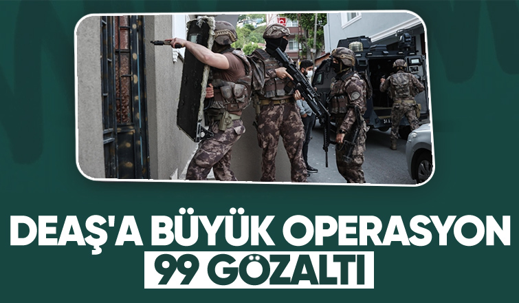 Sakarya dahil 26 ilde DEAŞ operasyonu