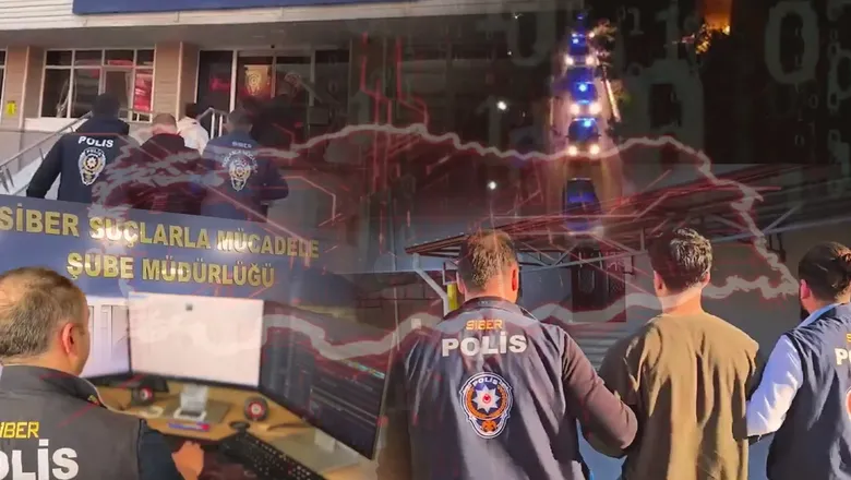 Sakarya dahil 59 ilde Siber operasyon 