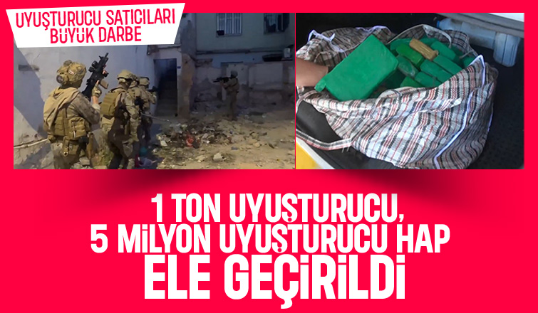 Sakarya dahil 75 ilde uyuşturucuya büyük darbe