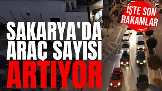 Sakarya'daki araç sayısı açıklandı, Hangi araçtan ne kadar var?