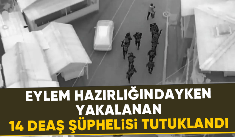 Sakarya'daki DEAŞ operasyonunda 14 tutuklama