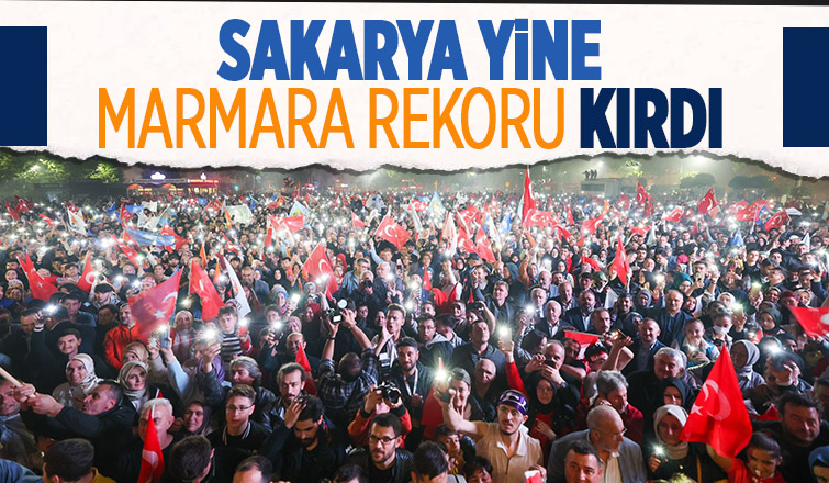 Sakarya'dan Reis'e rekor oy!