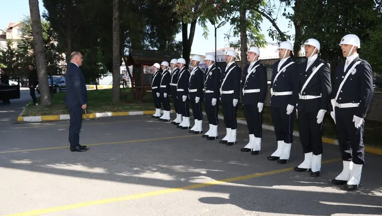 Sakarya Emniyet Müdürü Mehmet Ömür Saka göreve başladı