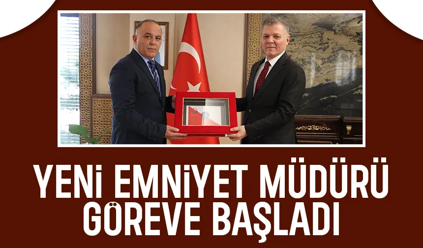 Sakarya Emniyet Müdürü Mehmet Ömür Saka göreve başladı