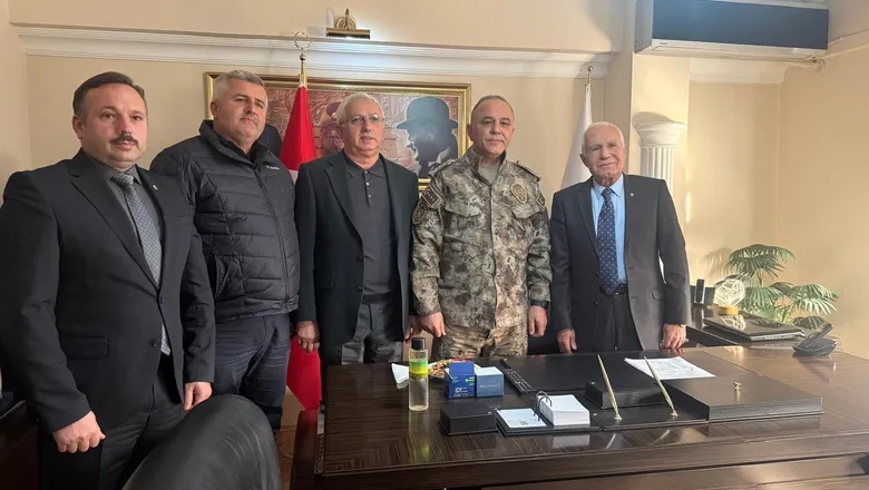 Sakarya Emniyet Müdürü Saka ATSO'yu ziyaret etti