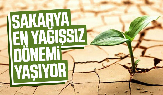 Sakarya en kurak dönemi yaşıyor