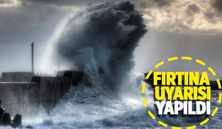 Sakarya için fırtına uyarısı