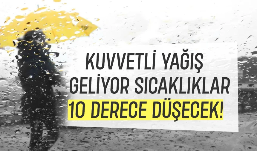 Sakarya için kuvvetli yağış uyarısı