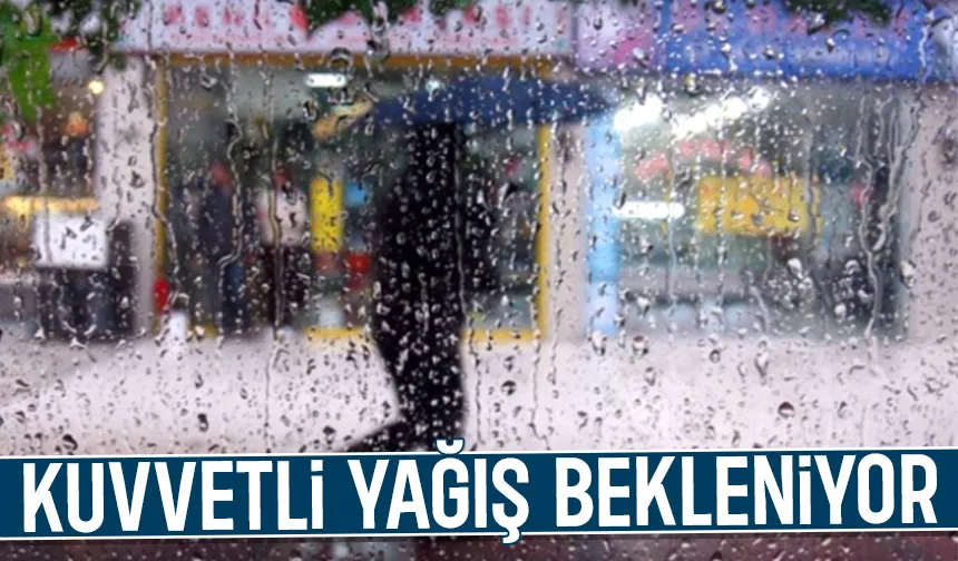Sakarya için kuvvetli yağış uyarısı