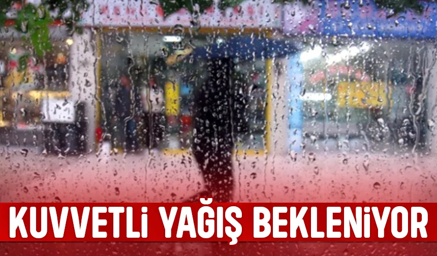 Sakarya için kuvvetli yağış uyarısı