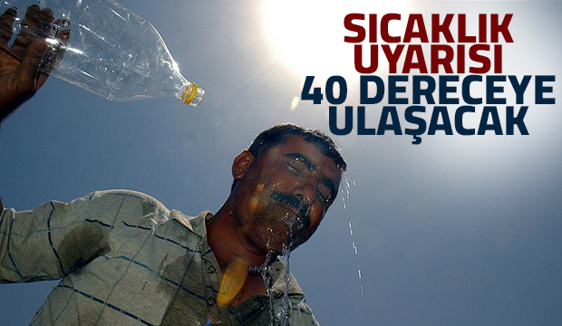 Sakarya için sıcaklık uyarısı