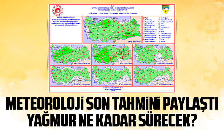 Sakarya için son hava tahmini açıklandı
