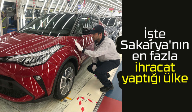 Sakarya ihracatta gaza bastı