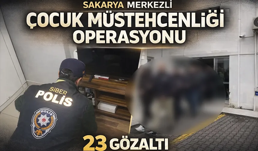 Sakarya merkezli 12 ilde operasyon