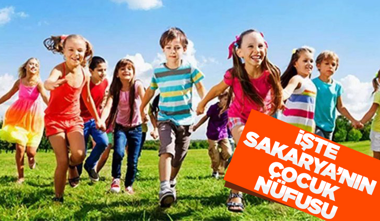 Sakarya'nın çocuk nüfusu açıklandı