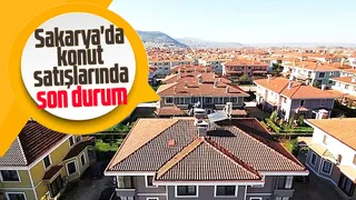 Sakarya'nın konut satış rakamları açıklandı