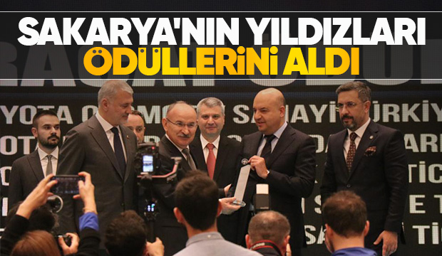 Sakarya'nın Yıldızları Ödüllendirildi