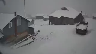 Sakarya'nın yüksek kesimlerinde kar yağışı sürüyor