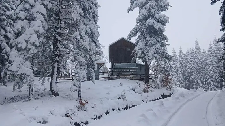 Sakarya'nın yükseklerinde kar kalınlığı yarım metreye ulaştı