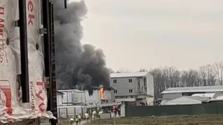 Sakarya Şehir Hastanesi şantiyesinde yangın