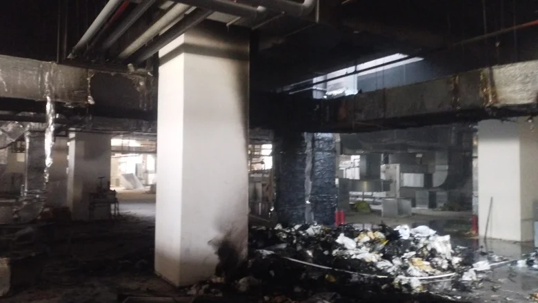 Sakarya şehir Hastanesi'nde yangın paniği.