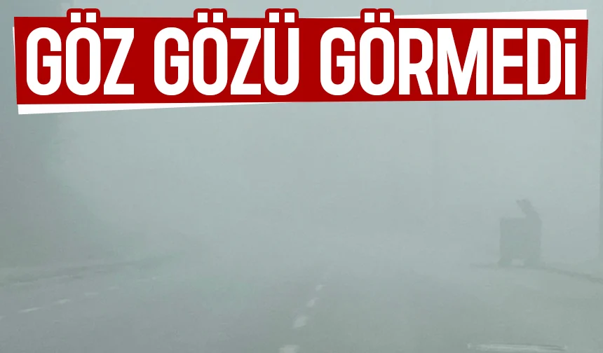 Sakarya sisli güne uyandı